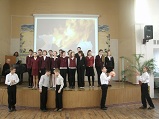 Гимназия 74, Фестиваль военной песни, апрель 2010