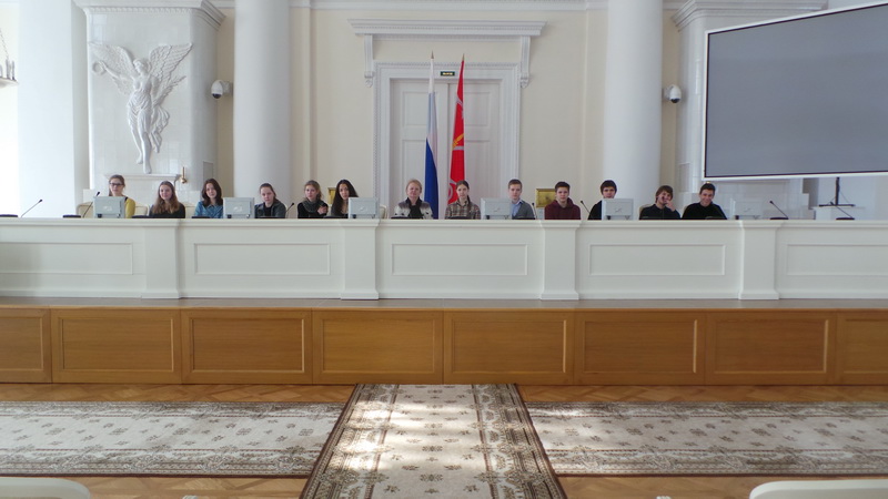 День молодого избирателя в Смольном, 4 марта 2015 года